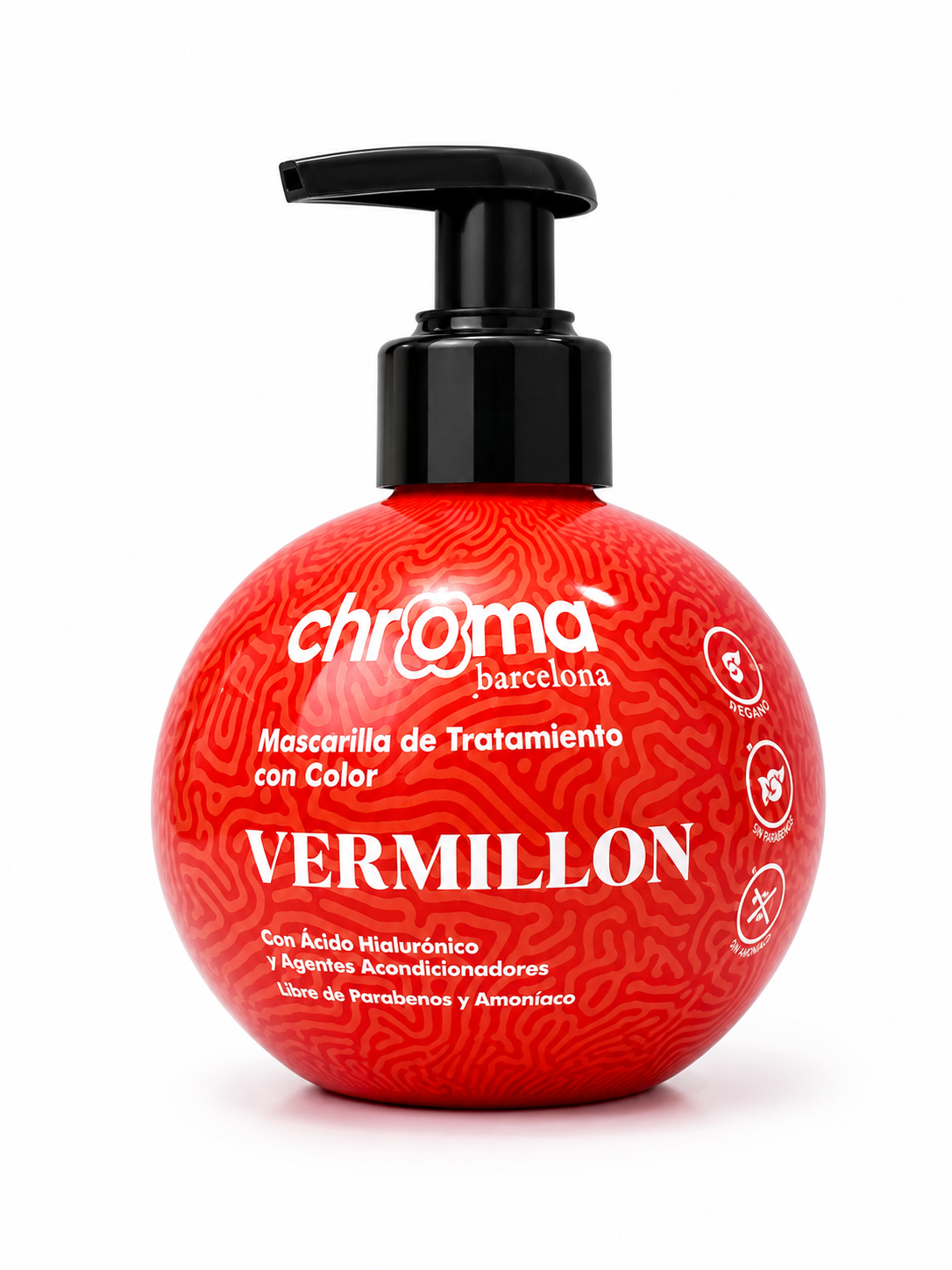 Mascarilla de Tratamiento con Color Chroma Barcelona Vermillon