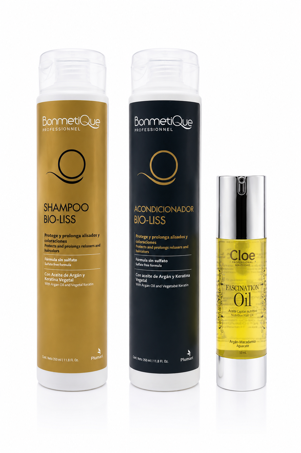 Pack Bio-Liss Bonmetique + Fascination Oil Cloe Professional