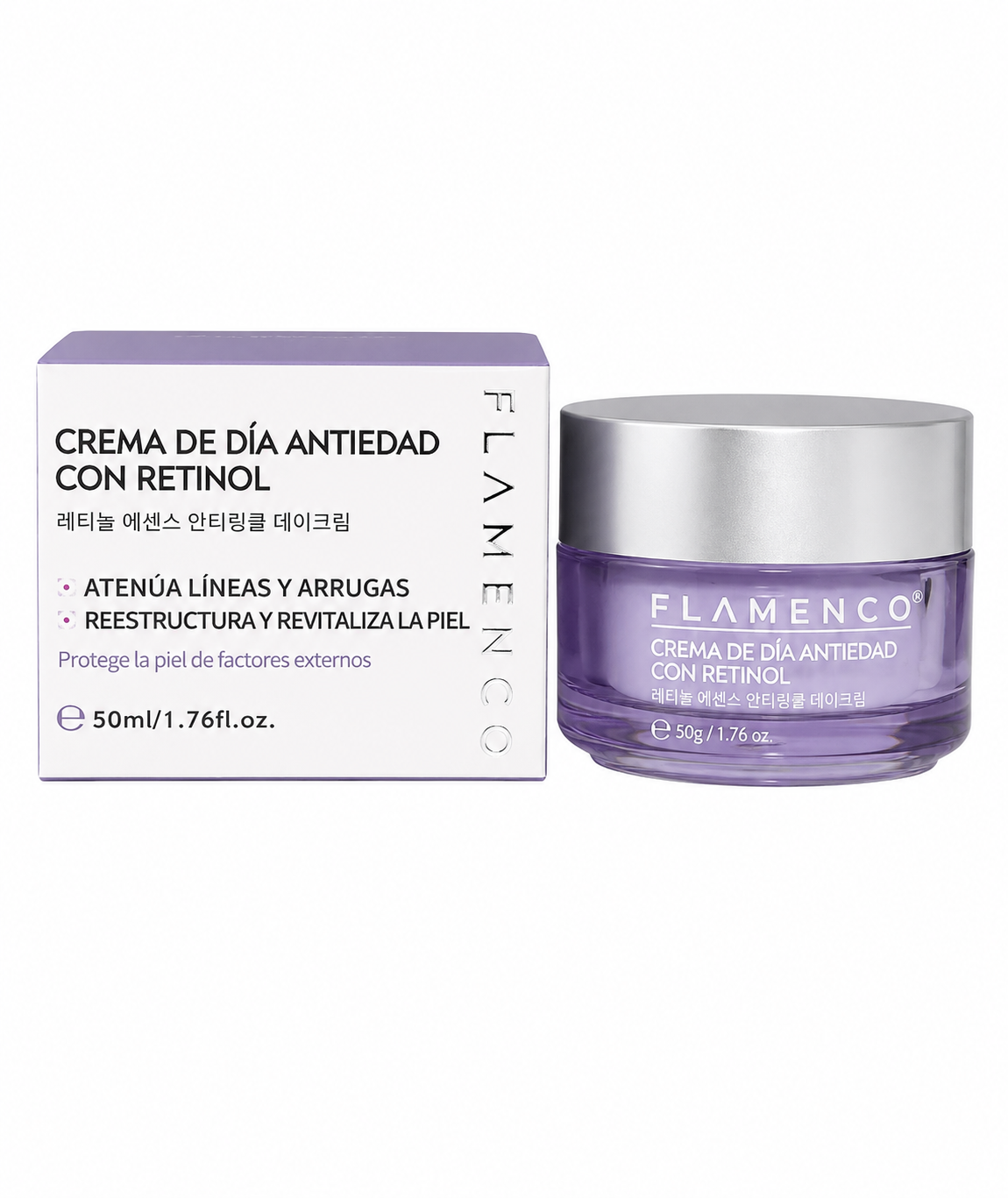 Crema de Día Antiedad con Retinol Flamenco 50 g