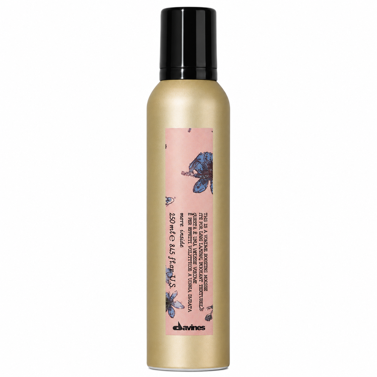 Volume Boosting Mousse Espuma Voluminizadora Davines More Inside