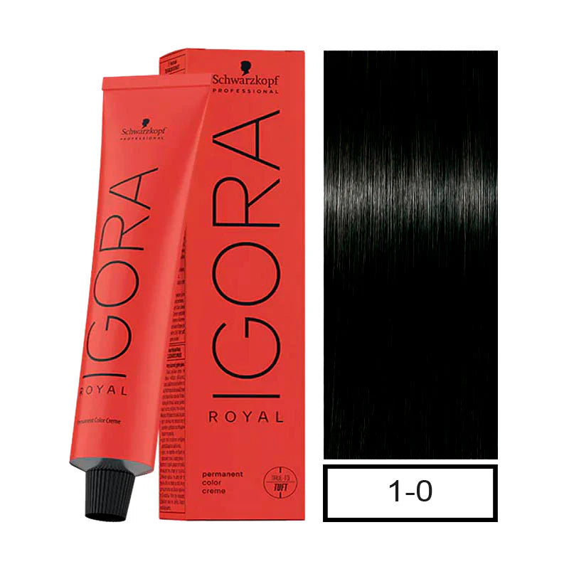 tintura igora royal 1-0 negro