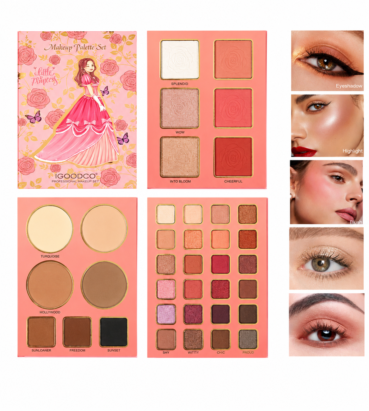 Paleta de Maquillaje Little Princess