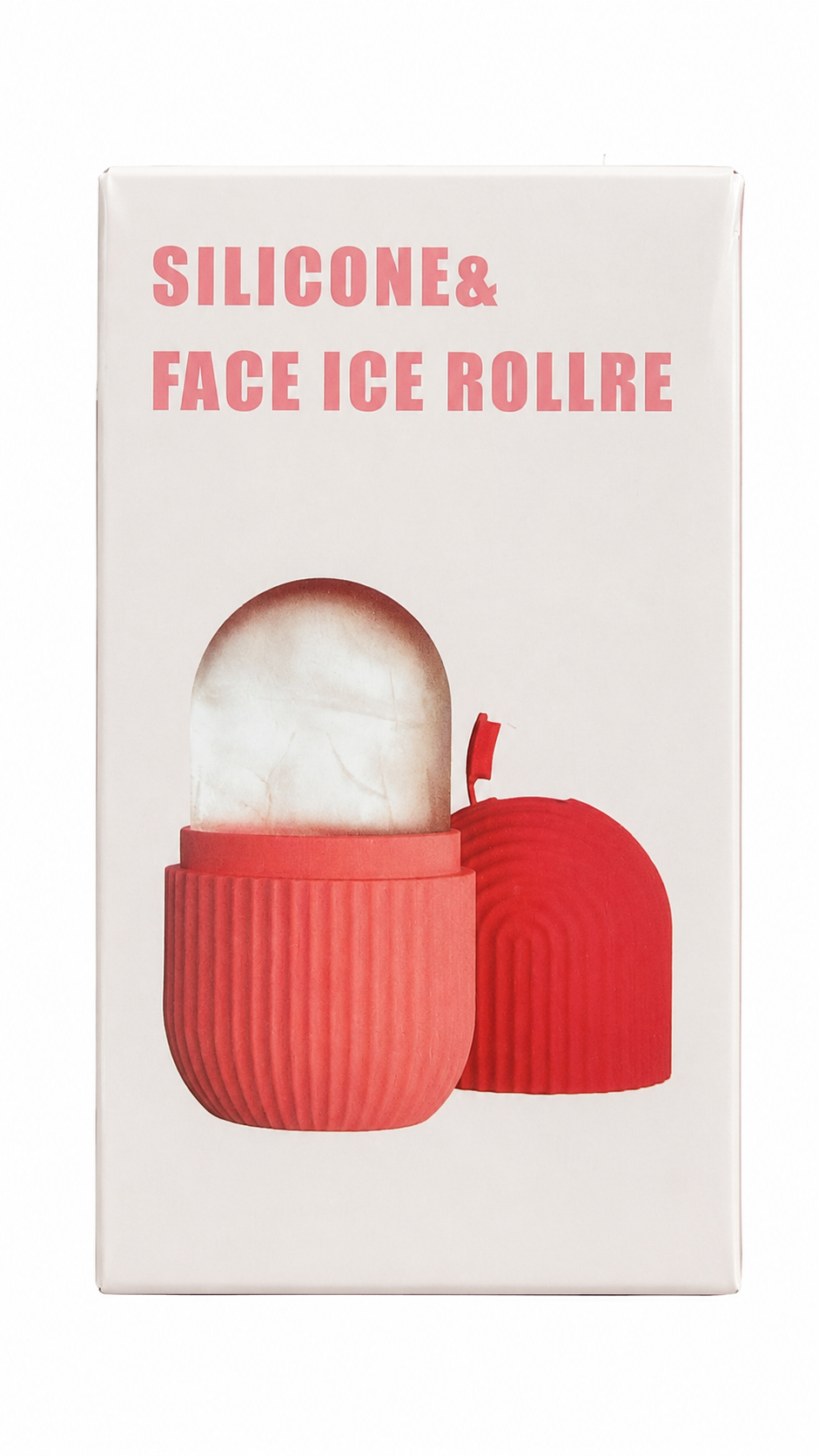 Silicone Face Ice Roller – Masajeador Facial de Hielo Reutilizable
