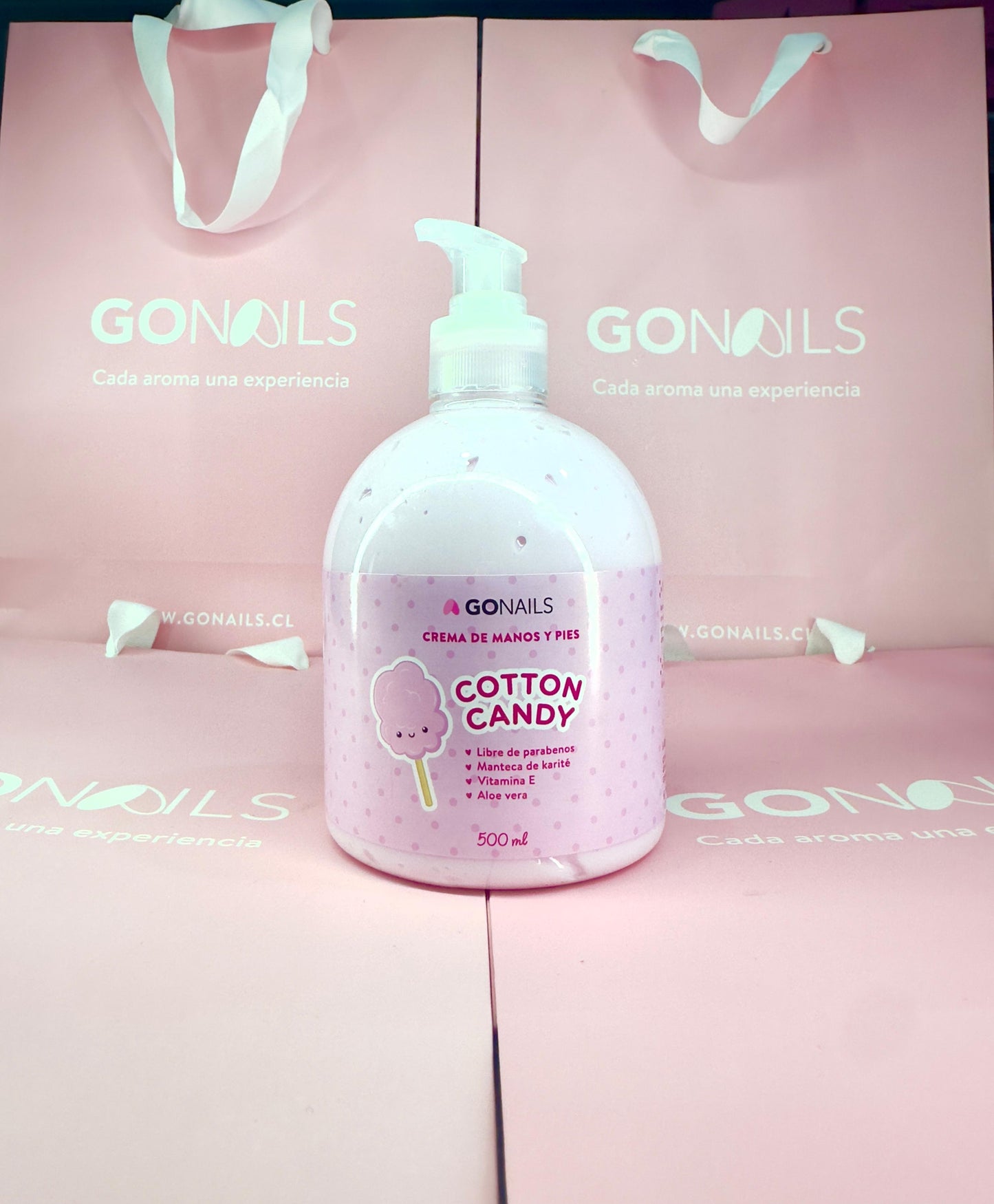 Crema de manos y pies COTTON candy