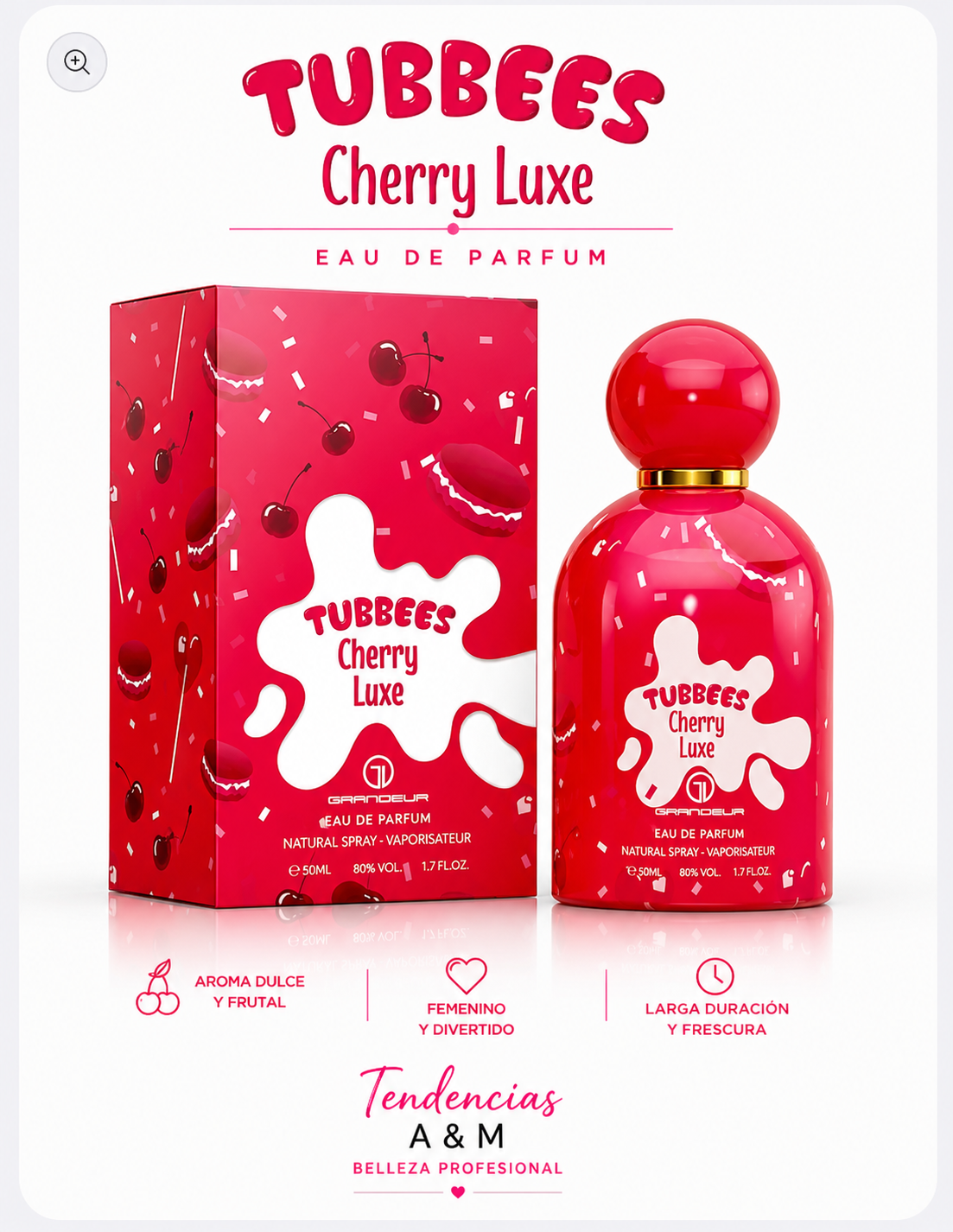Tubbees Cherry Luxe Mujer 50ml