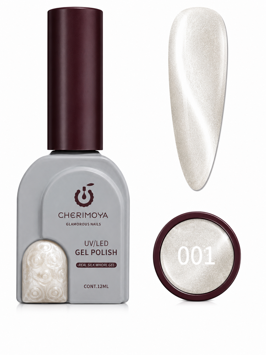 Cherimoya Real Silk Whorl Gel 001 – Marfil Nacarado