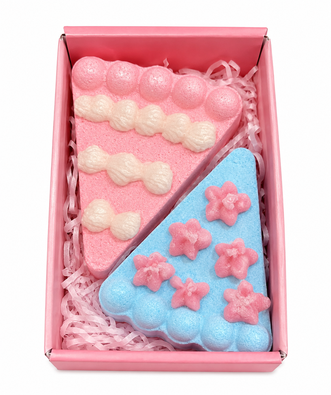 Bath Cake Bombs Sadoer – Set de Bombas de Baño Aromáticas (2 Unidades)