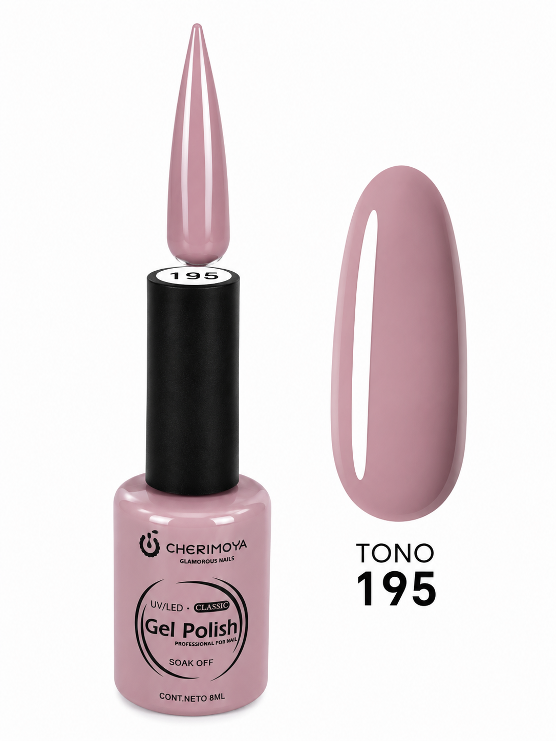 Gel Polish Cherimoya Classic UV/LED Tono 195