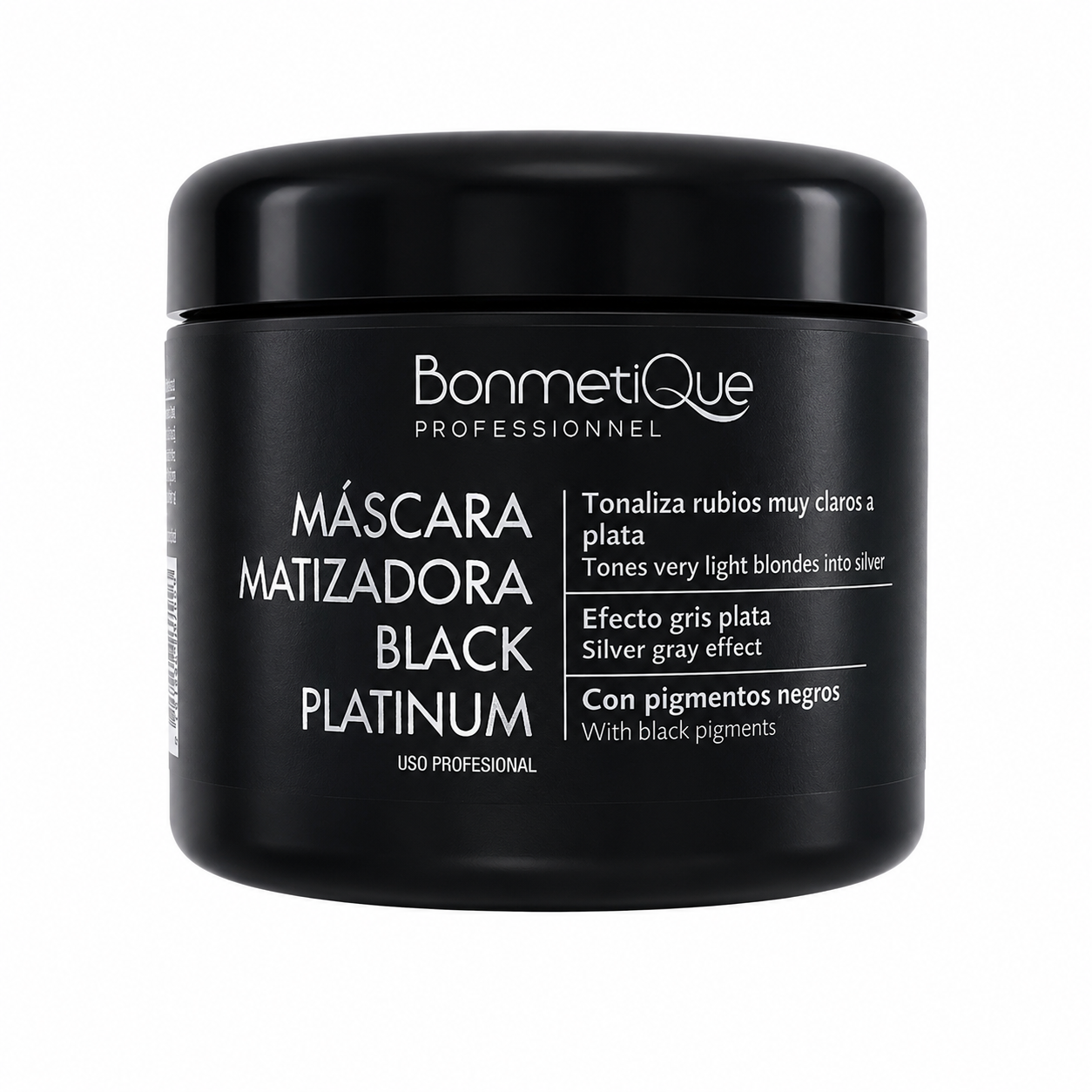 Máscara Matizadora Black Platinum Bonmetique