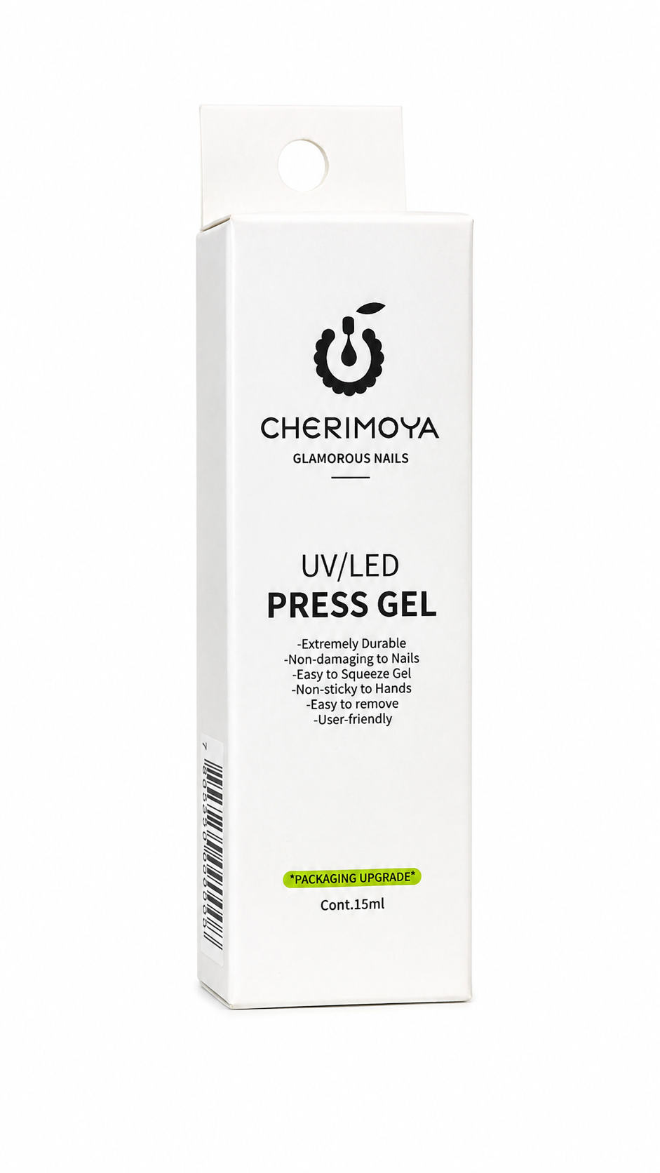 UV/LED Press Gel Cherimoya 15 ml – Adhesivo para Soft Gel