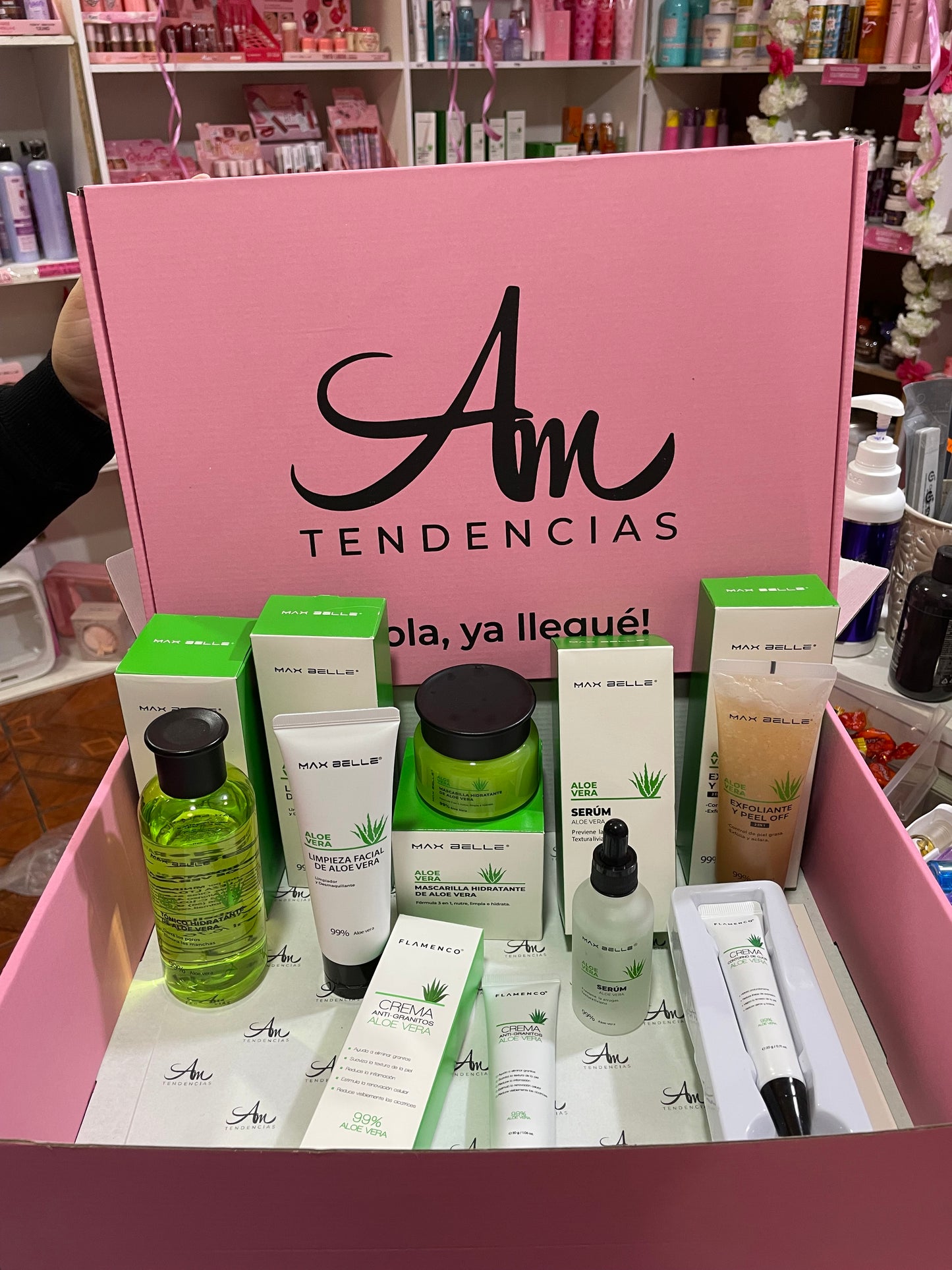 Box cuidado facial aloe