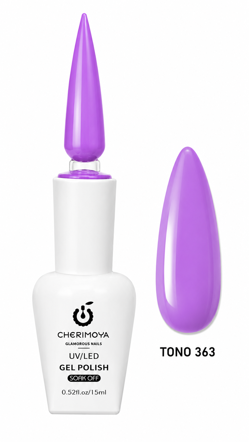 Esmalte Permanente Cherimoya UV/LED Gel Polish Tono 363 – 15 ml