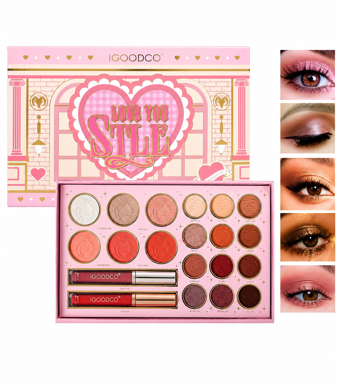 Paleta de Maquillaje Love You Style IGOODCO