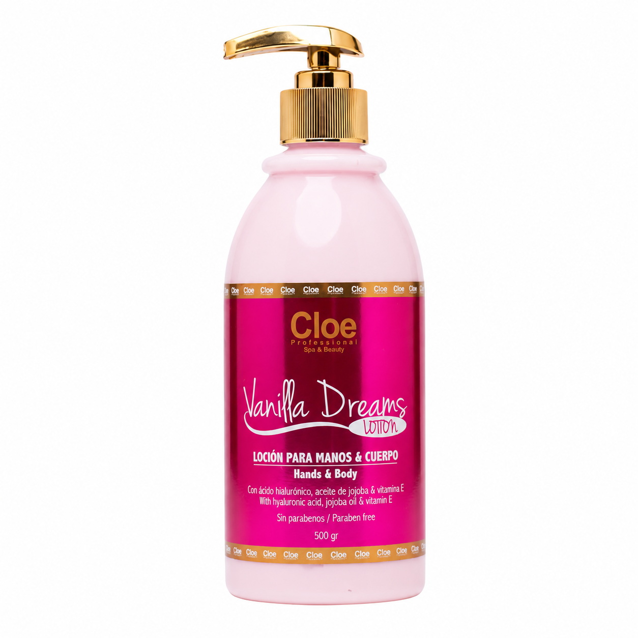 Crema Para Manos Y Cuerpo Vainilla Cloe Professionals