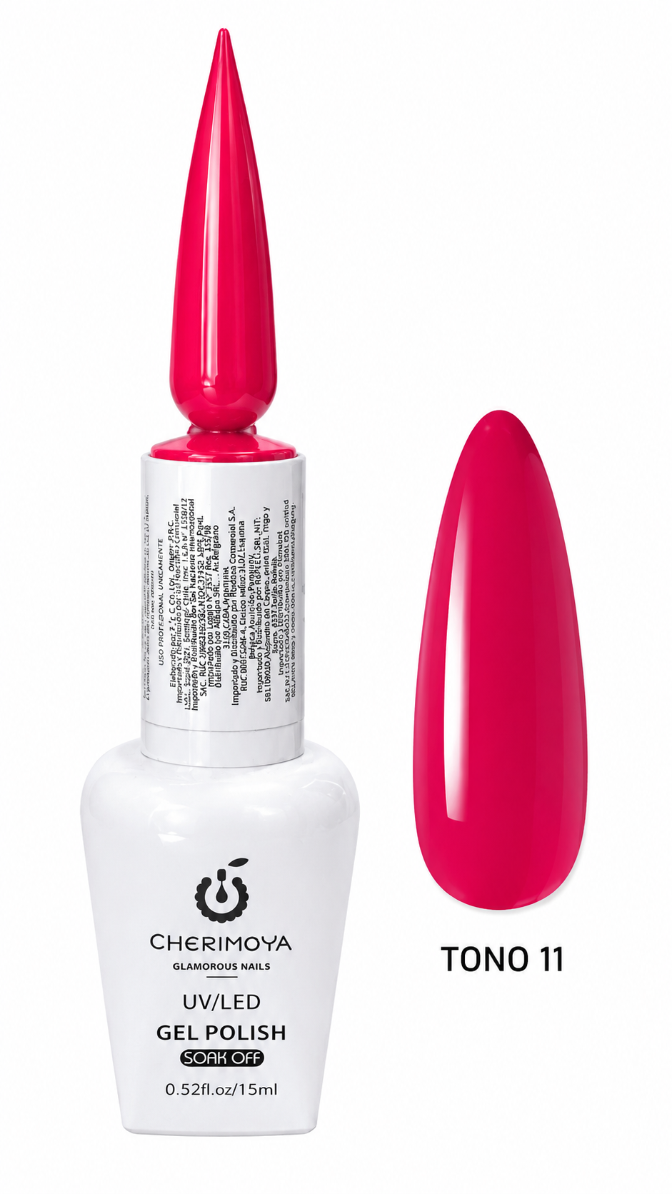 Esmalte Permanente Cherimoya UV/LED Gel Polish Tono 11 – 15 ml