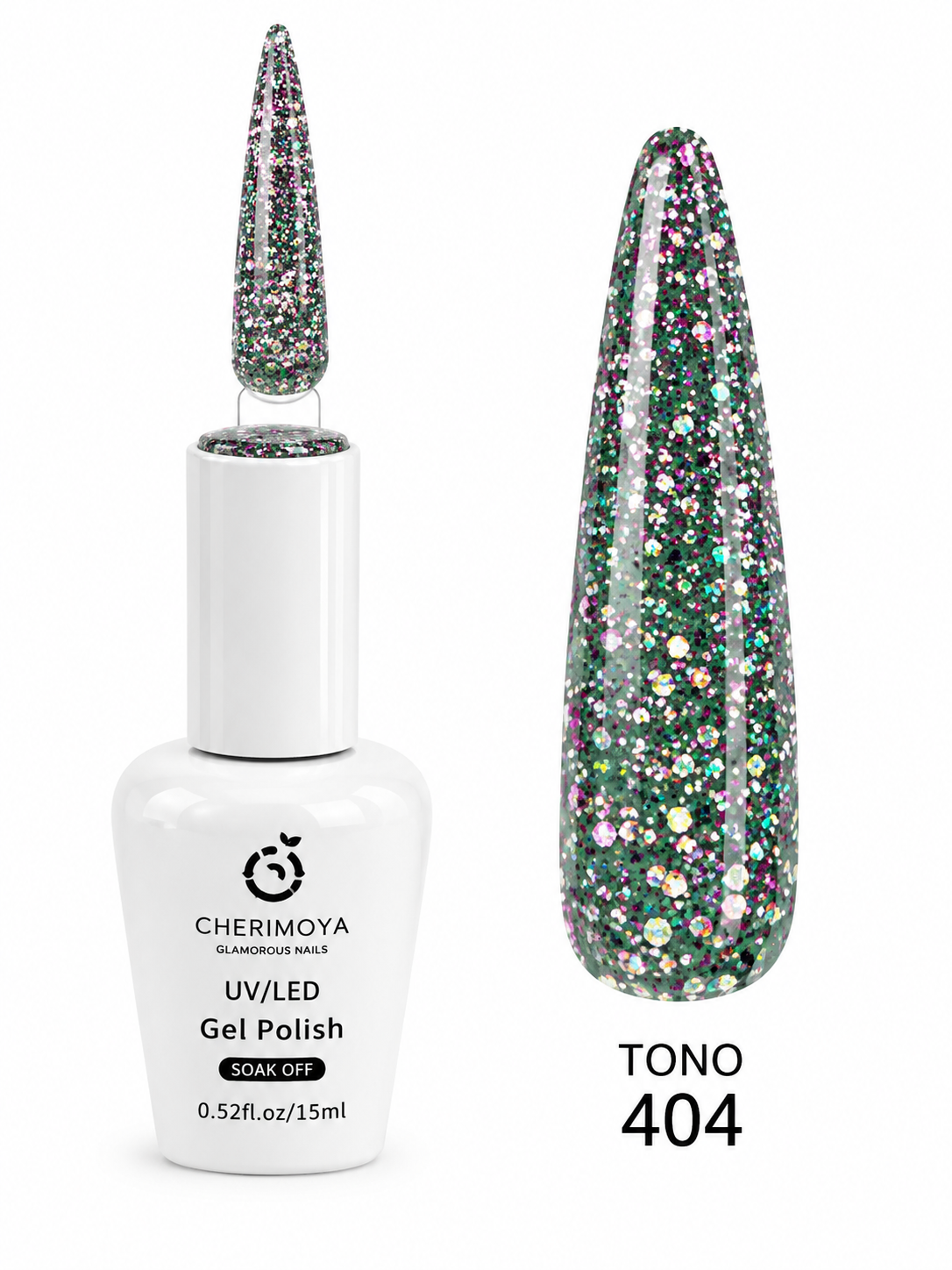 Esmalte Permanente Cherimoya UV/LED Gel Polish Tono 404 – 15 ml