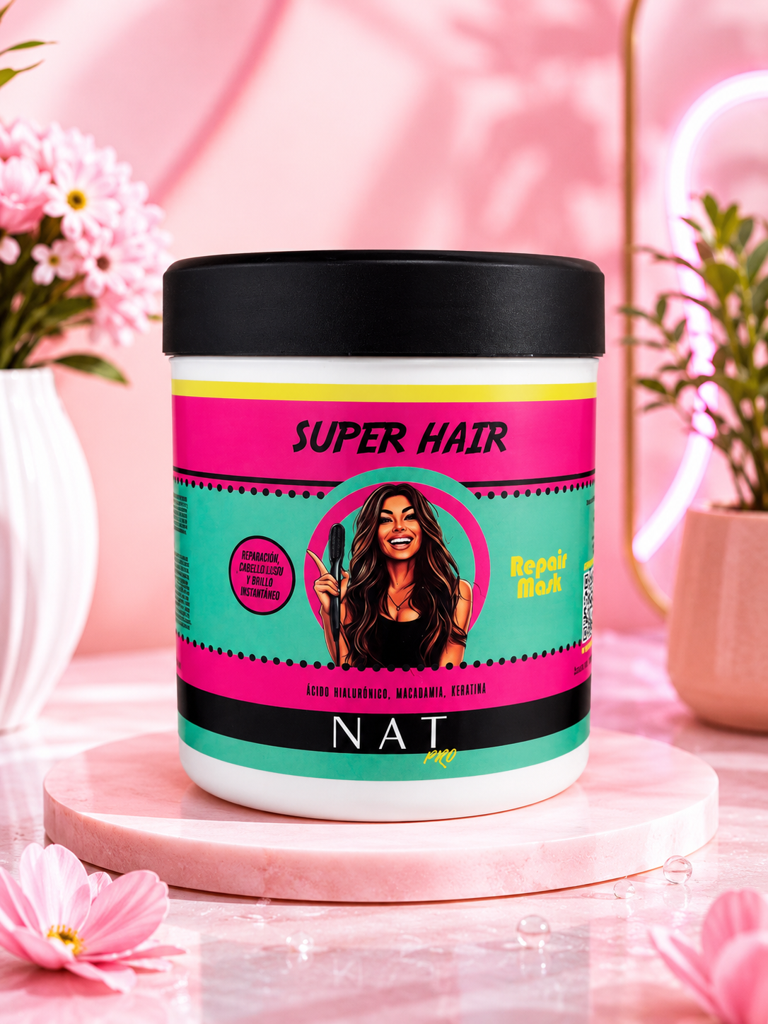 MASCARILLA REPARADORA SUPER HAIR NAT PRO ✨