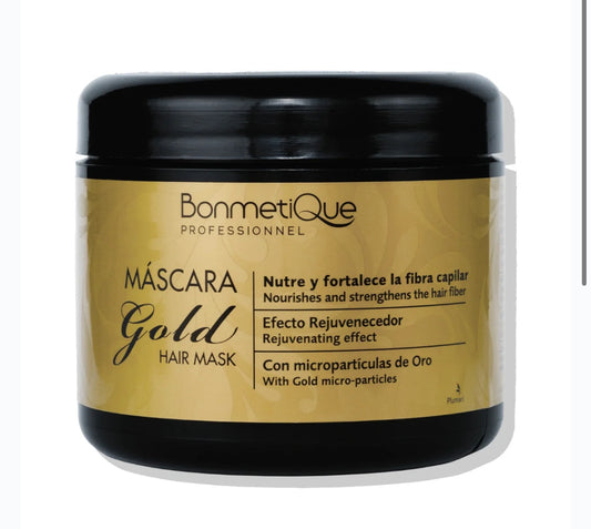 Máscara Gold Bonmetique nutritiva