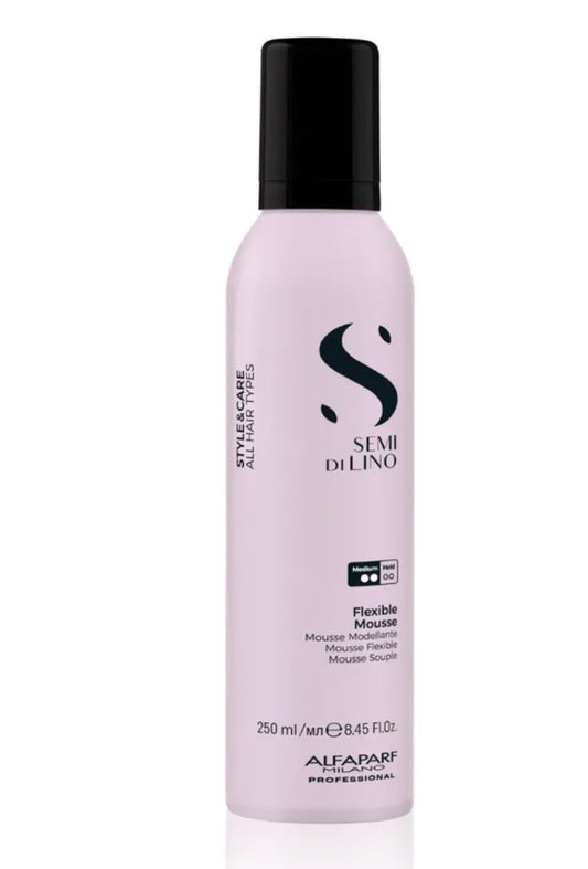 Rulos MILANOMOUSSE FLEXIBLE STYLE & CARE ALFAPARF 250 ML