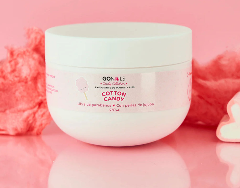 Exfoliante de mano y cuerpo cotton candy