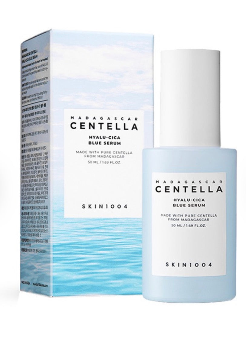 Serum facial coreano hidratante / SKIN1004 Madagascar Centella Hyalu-Cica Blue Serum 50 m