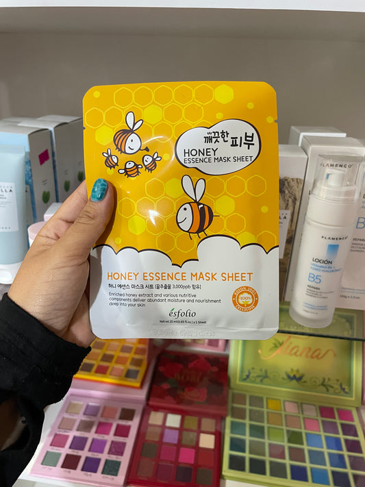 Mascarilla coreana de miel esfolio