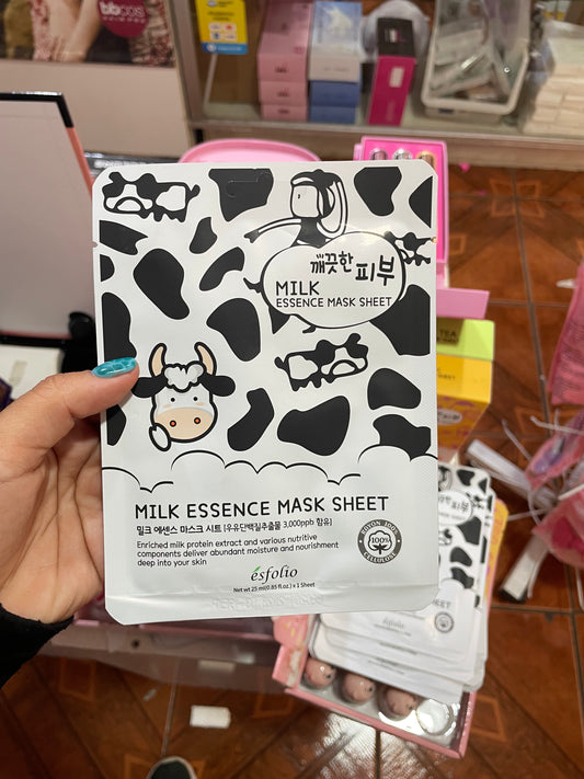 Mascarilla coreana Milk esfolio