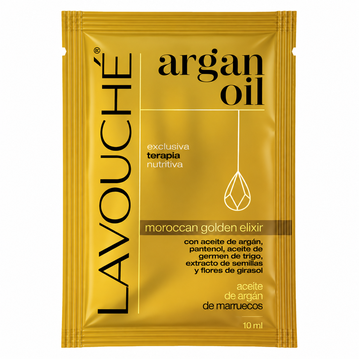 Aceite de argan sachet-Lavouche 10ml