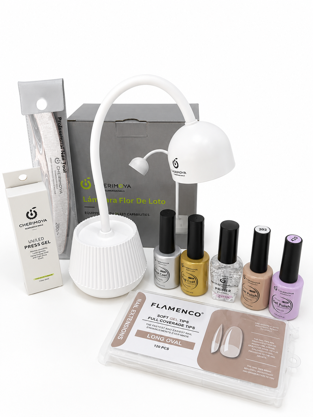 Kit Básico Soft Gel – Sistema de Extensión de Uñas para Principiantes