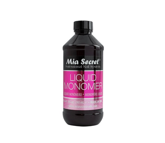 MIA SECRET MONOMERO 240 ML / LIQUIDO PARA UÑAS ACRILICAS