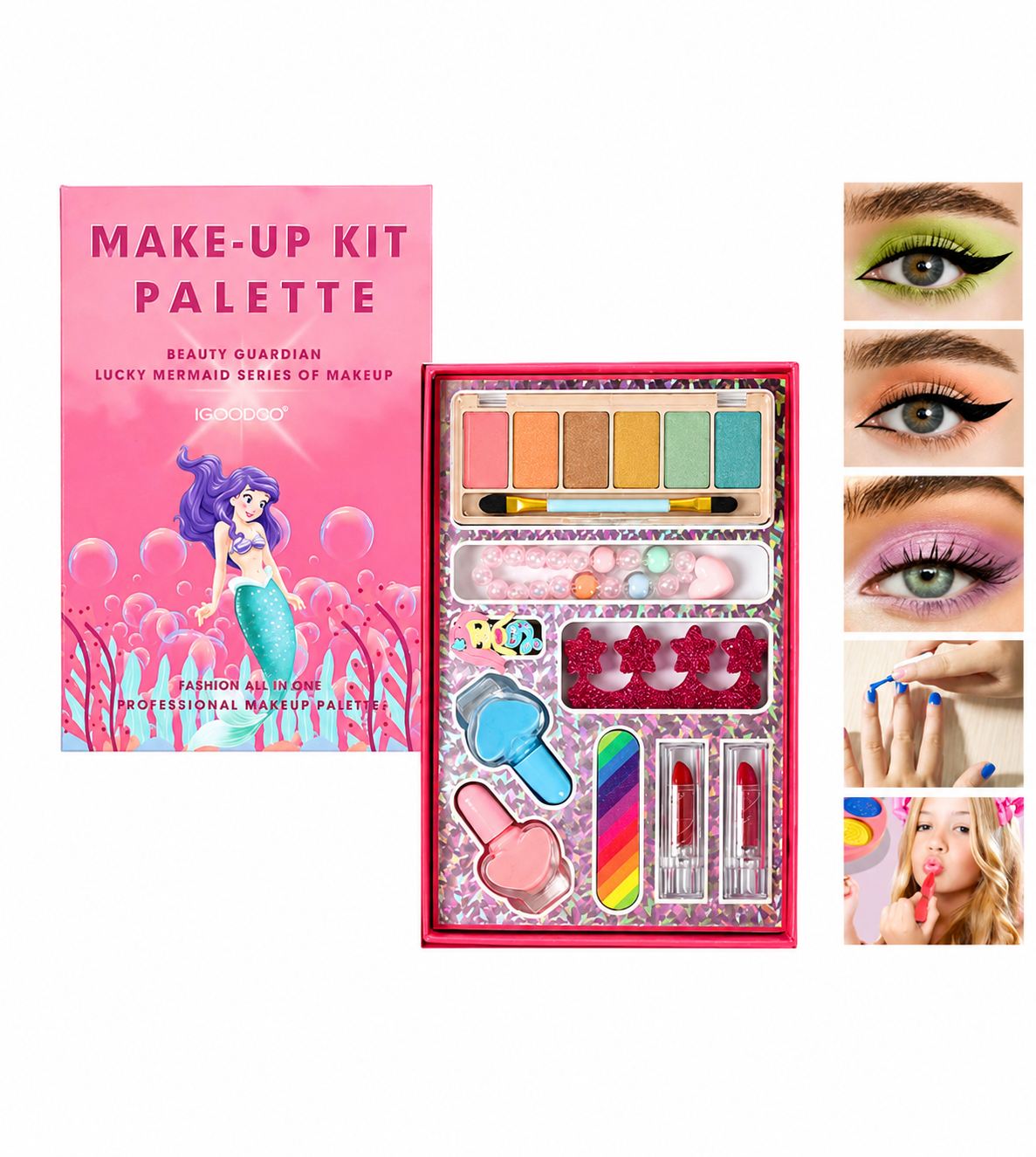 Set de Maquillaje Infantil Sirenita