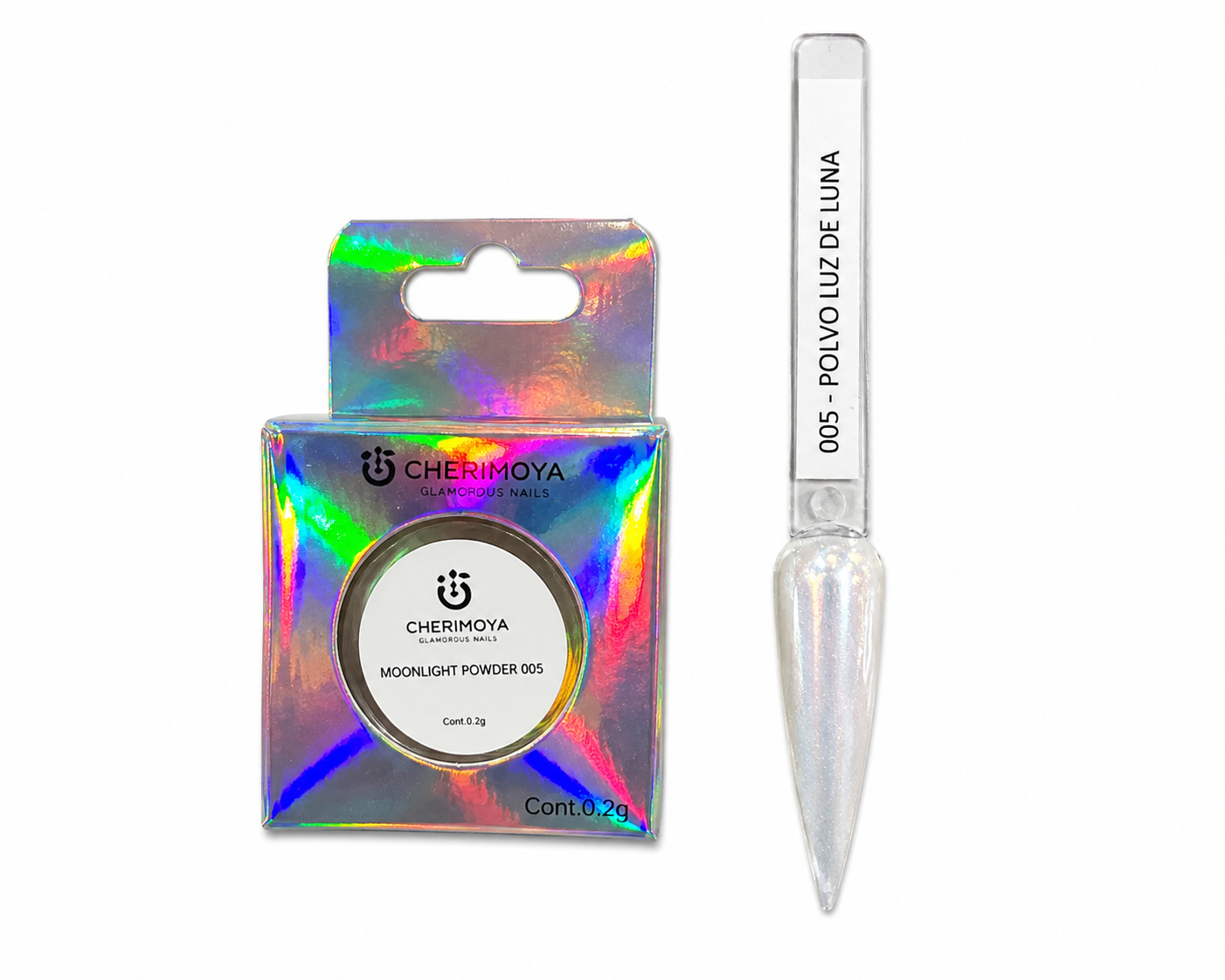 Polvo Luz de Luna 005 Cherimoya – Moonlight Powder para Uñas