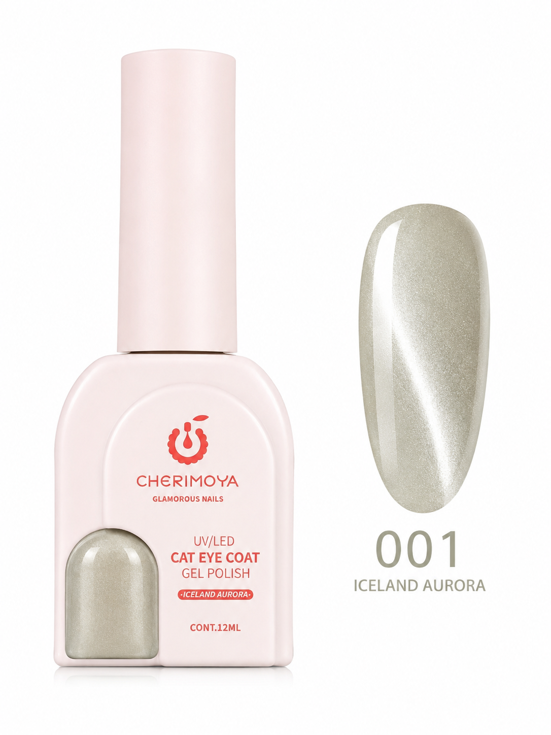 Cherimoya Cat Eye Gel Polish 001 Iceland Aurora 12 ml | Esmalte UV/LED