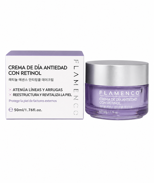 Crema de Día Antiedad con Retinol Flamenco 50 g