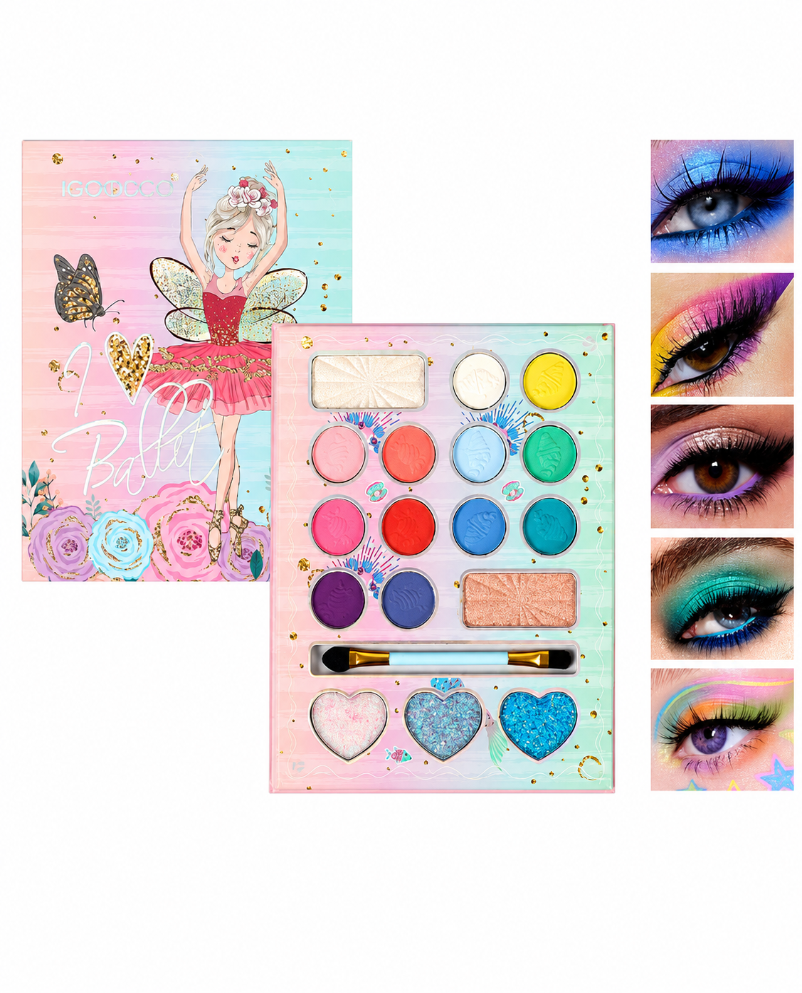 Paleta de Maquillaje Infantil Hada Mágica