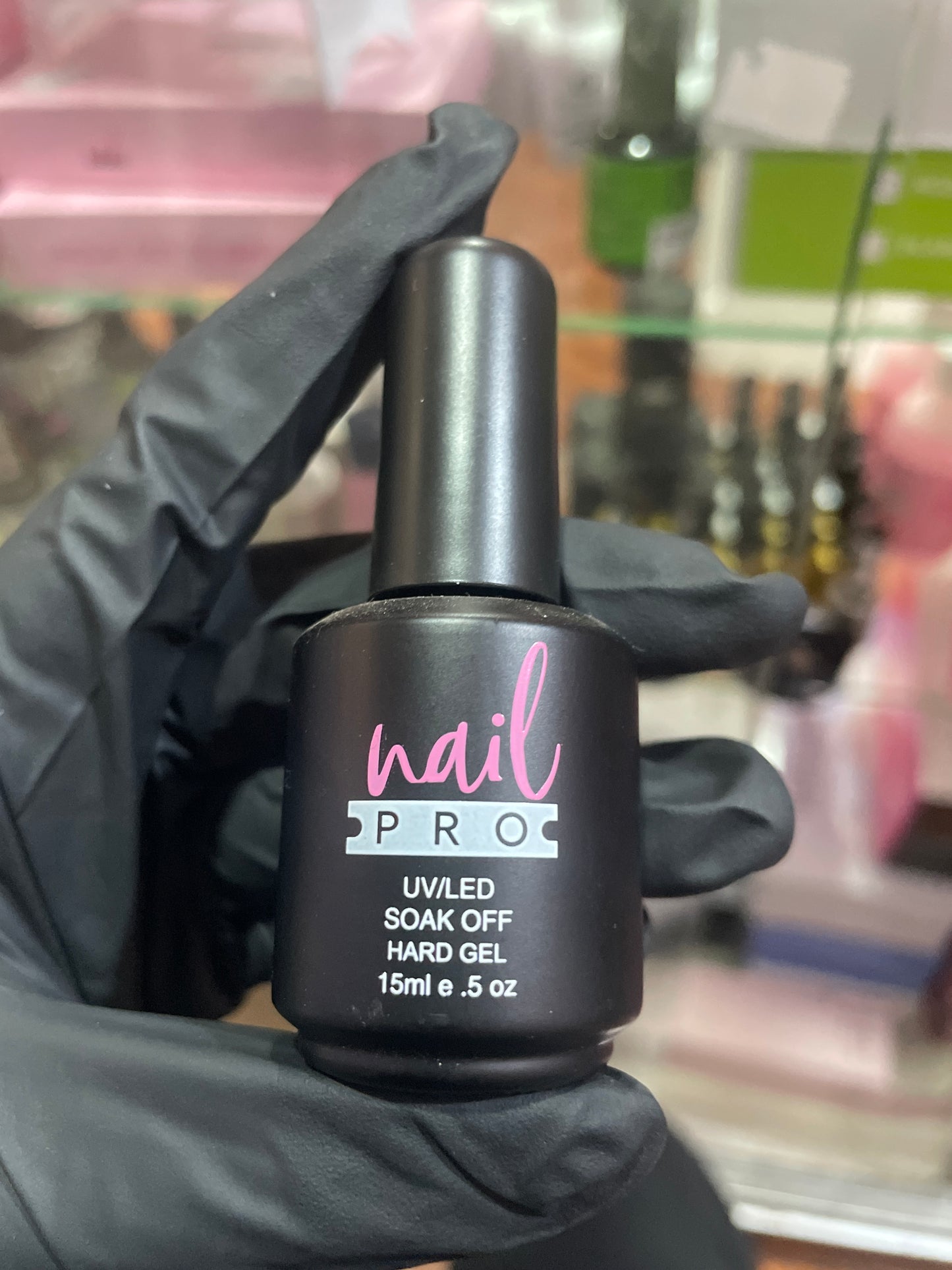 Hard gel transparente nail pro