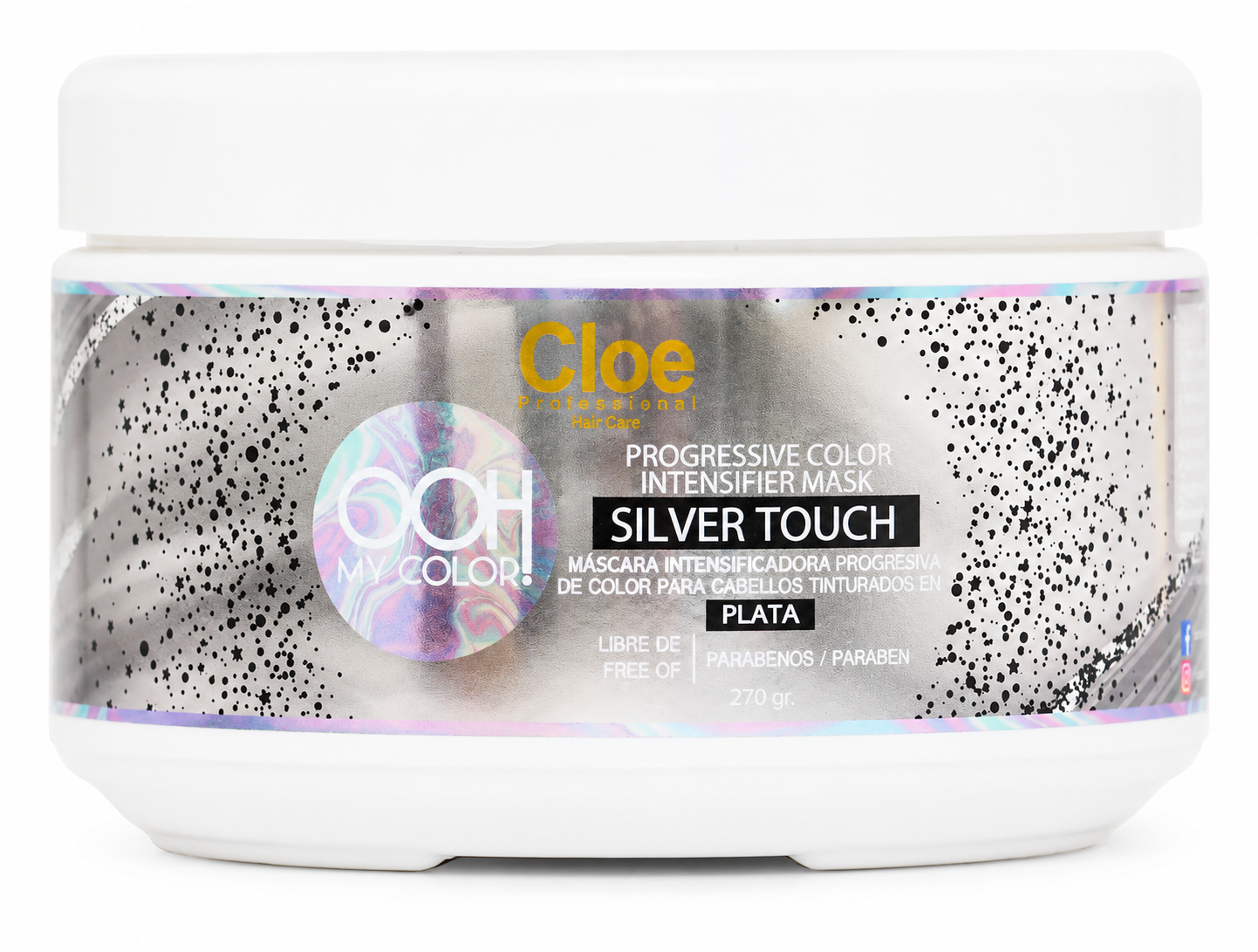 Mascarilla Matizadora Silver-Plata- Cloe Professional