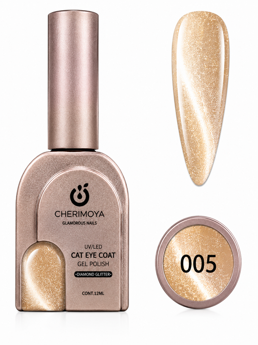 Cherimoya Cat Eye Coat Gel Polish 005 – 12 ml