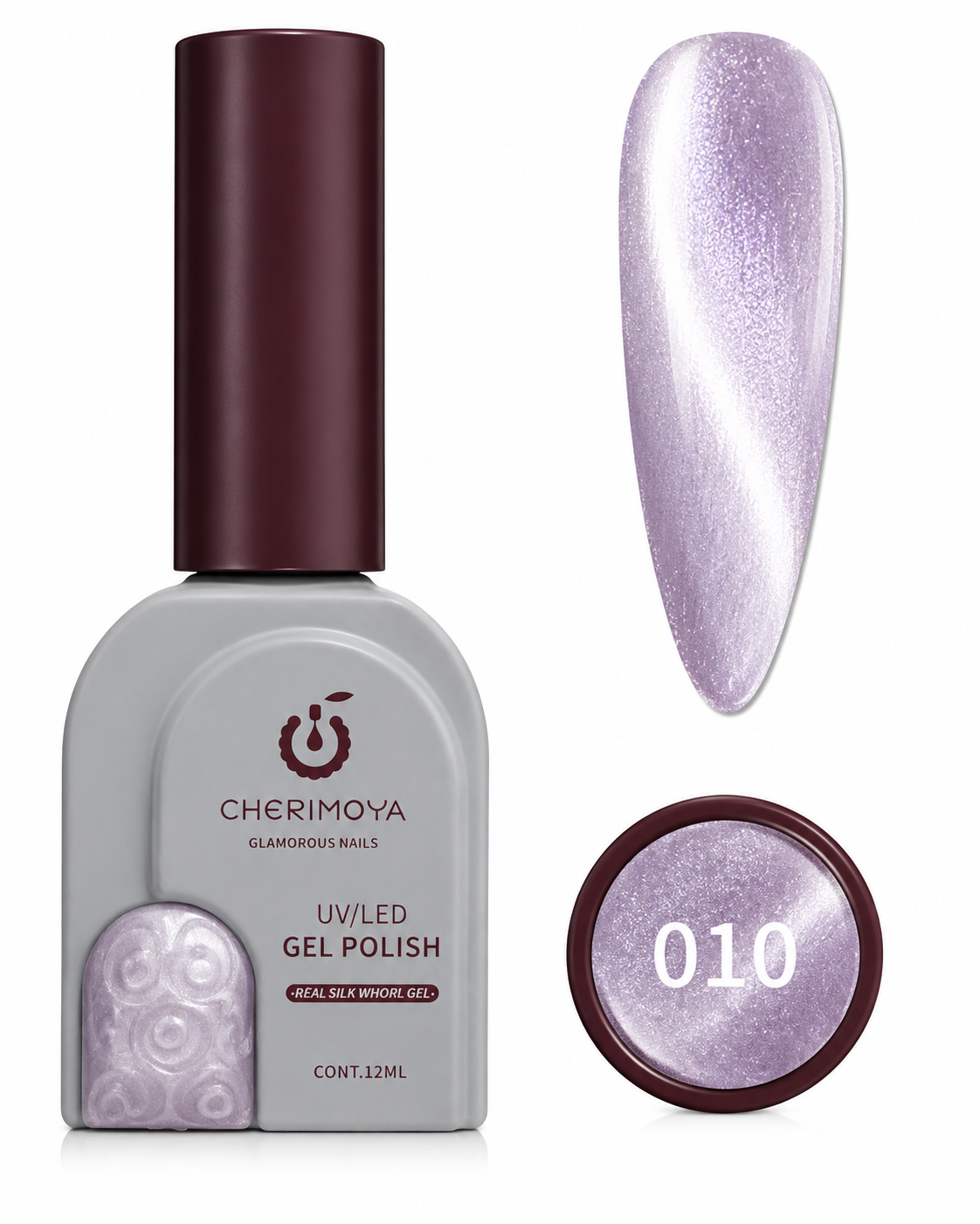 Cherimoya Real Silk Whorl Gel Polish 010 – Gel UV/LED 12 ml