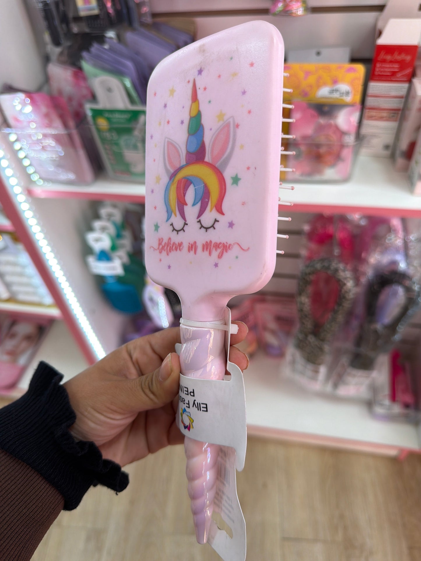 Cepillo grande unicornio