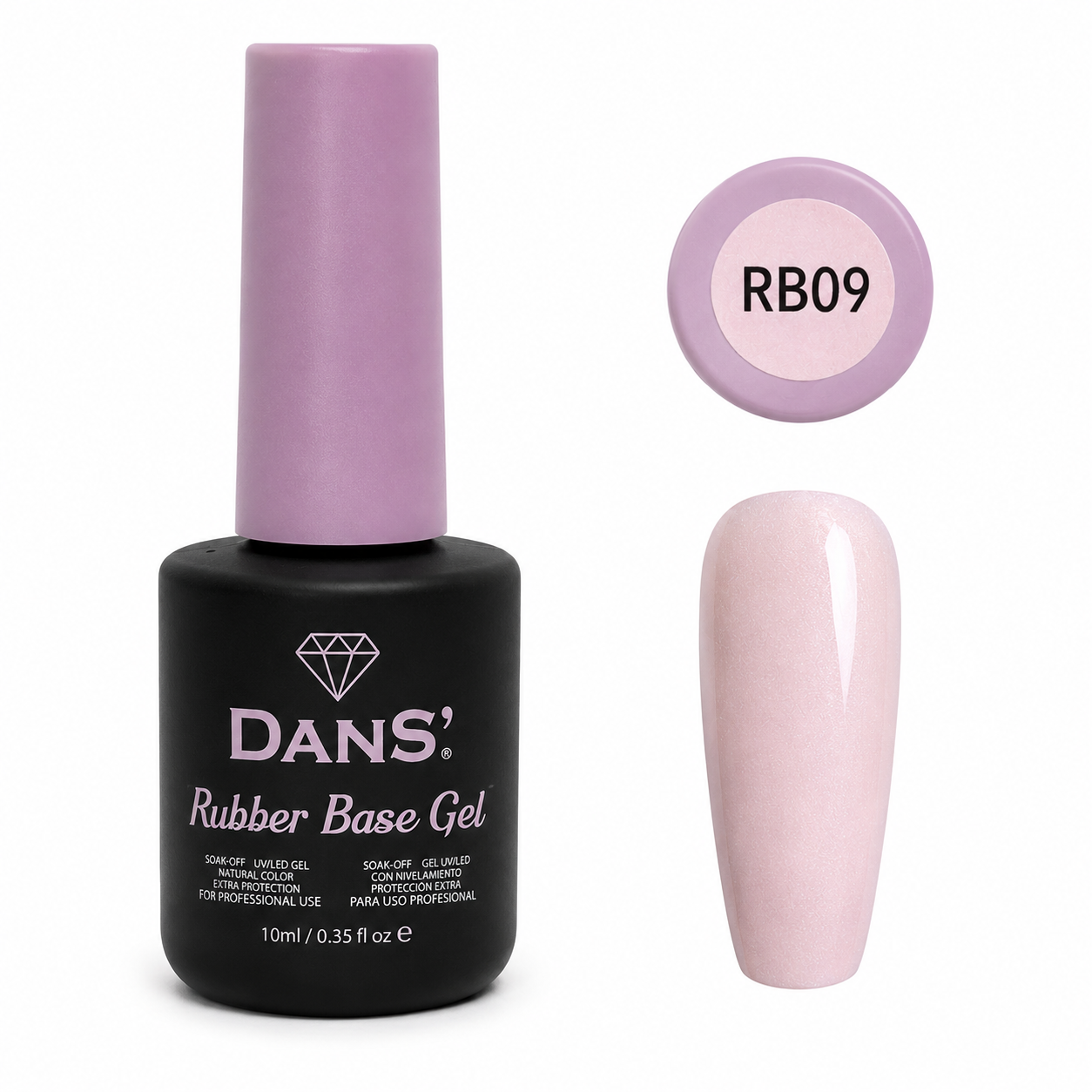 Rubber Base Gel DANS' RB09 – Base Rubber Color