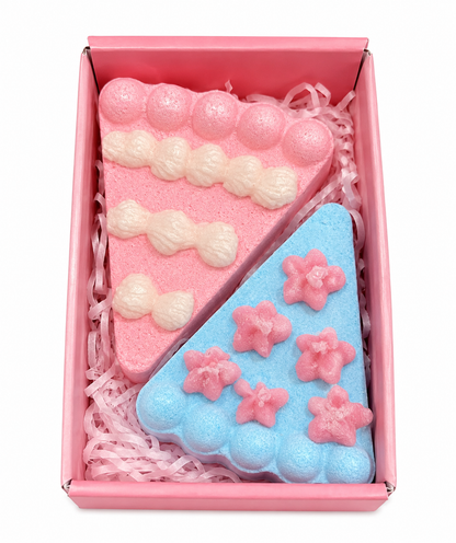 Bath Cake Bombs Sadoer – Set de Bombas de Baño Aromáticas (2 Unidades)