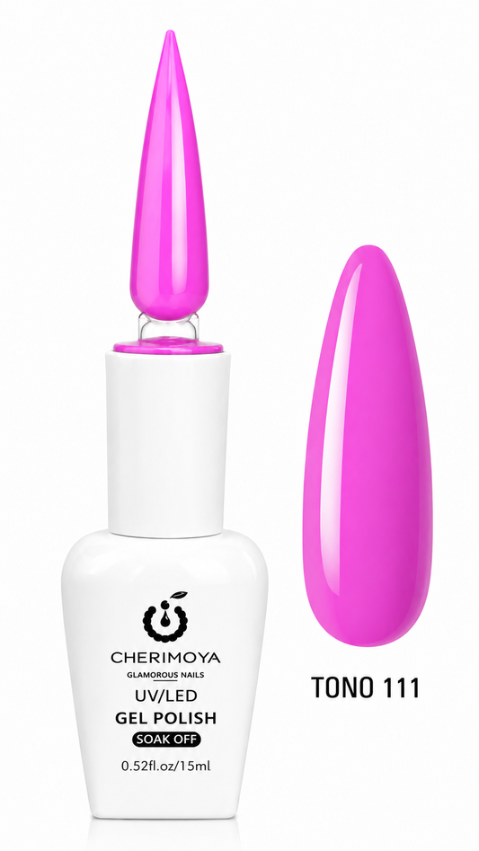 Esmalte Permanente Cherimoya UV/LED Gel Polish Tono 111 – 15 ml