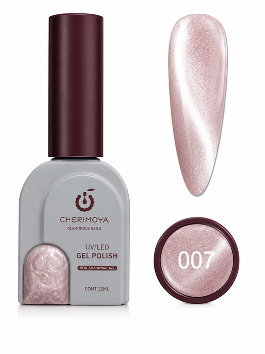 Cherimoya Real Silk Whorl Gel Polish 007 – Gel UV/LED 12 ml
