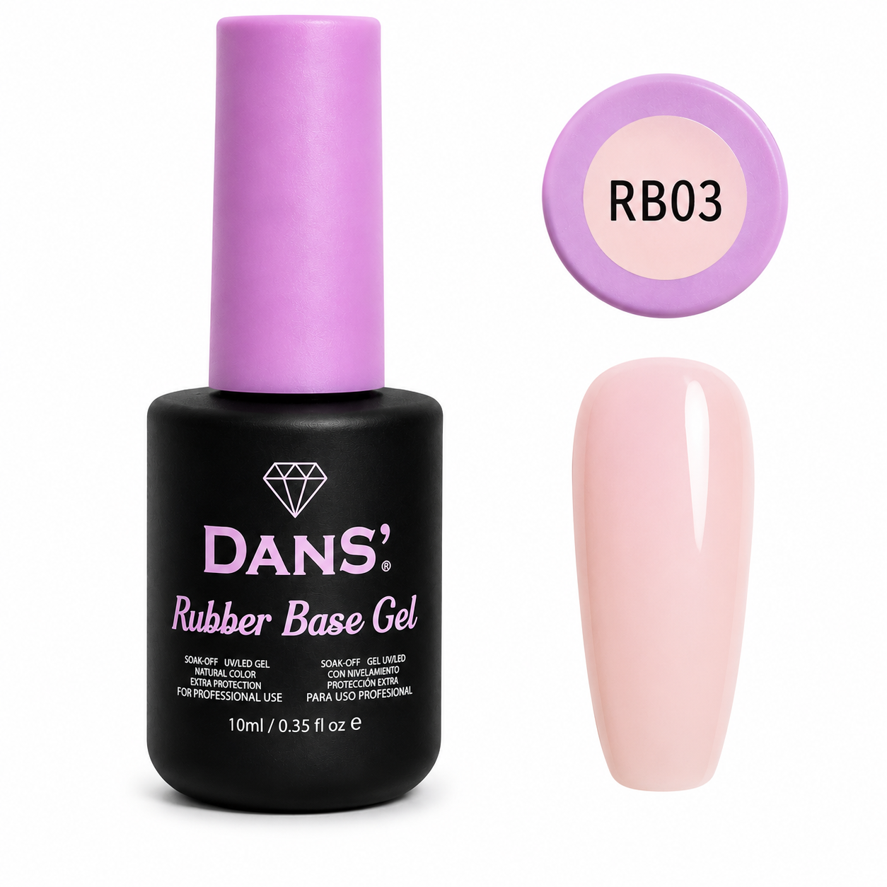 Rubber Base Gel Dans RB03 – 10ml