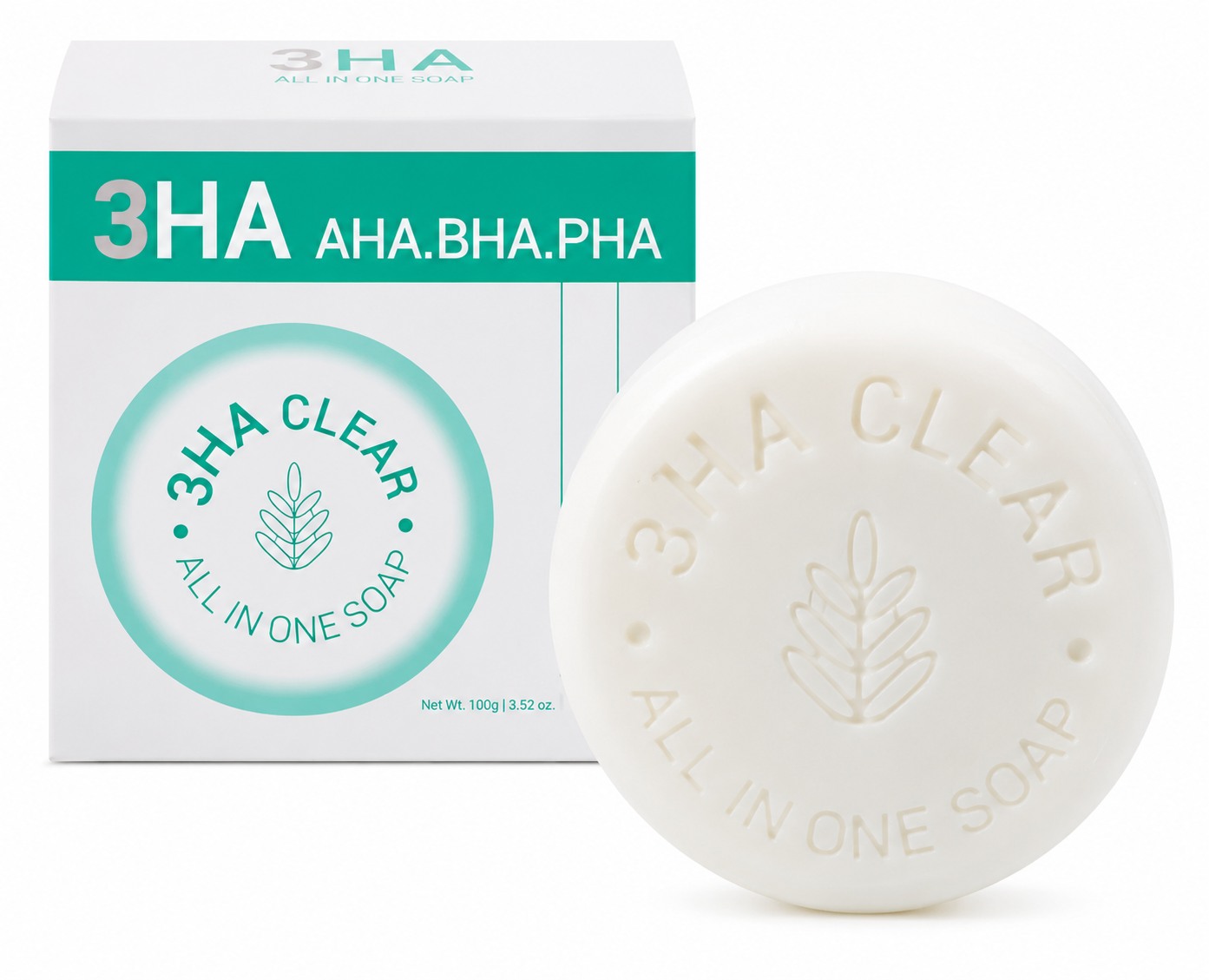 3HA Clear All In One Soap – Jabón Facial y Corporal