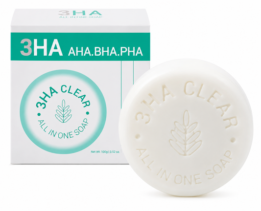 3HA Clear All In One Soap – Jabón Facial y Corporal