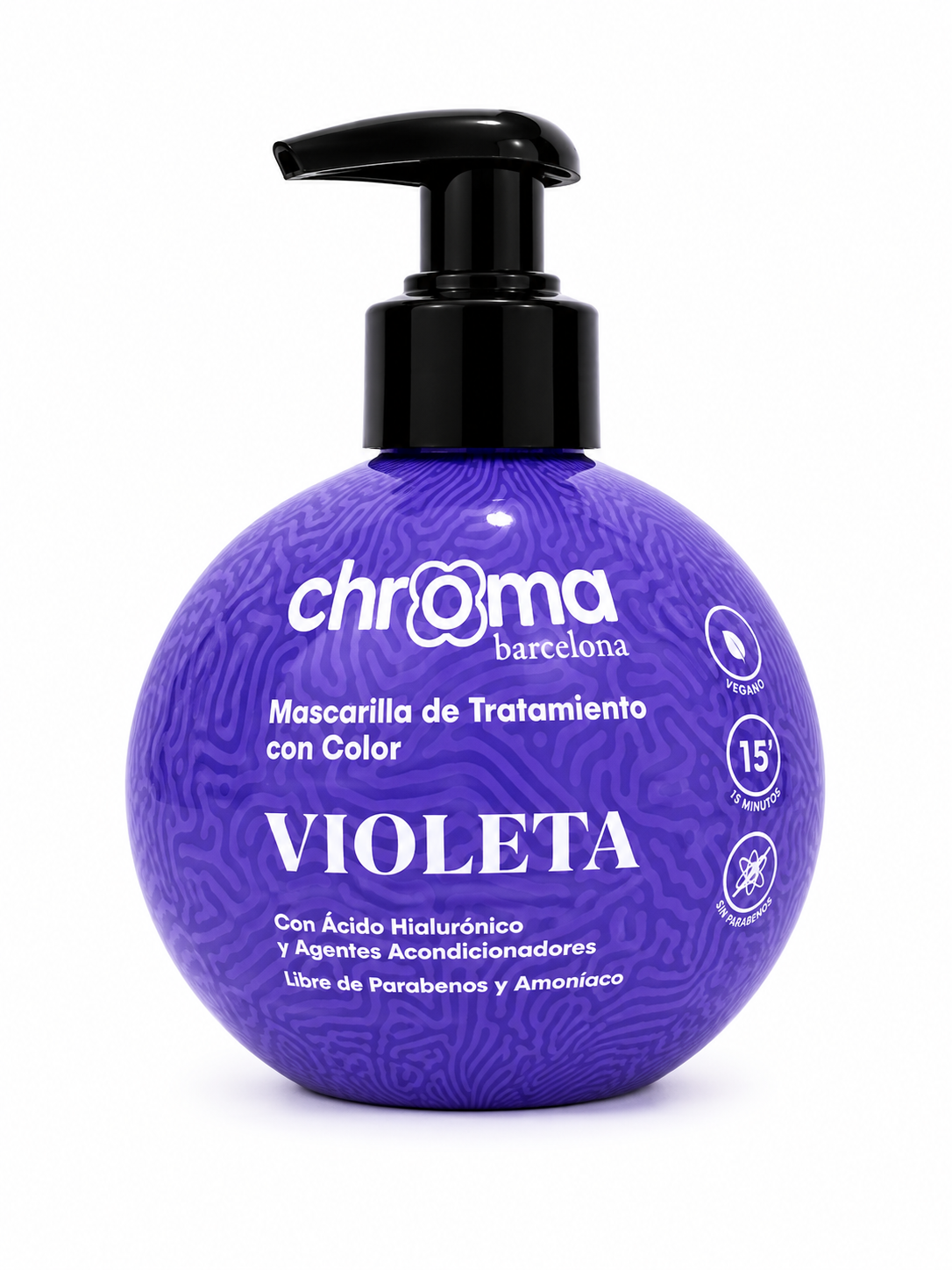 Mascarilla de Tratamiento con Color Chroma Barcelona Violeta