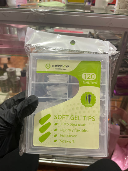 Tips Soft gel almendrados