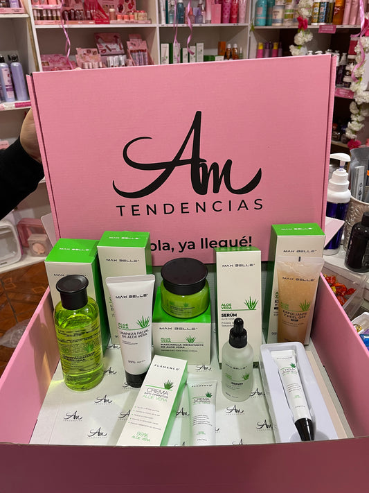 Box cuidado facial aloe